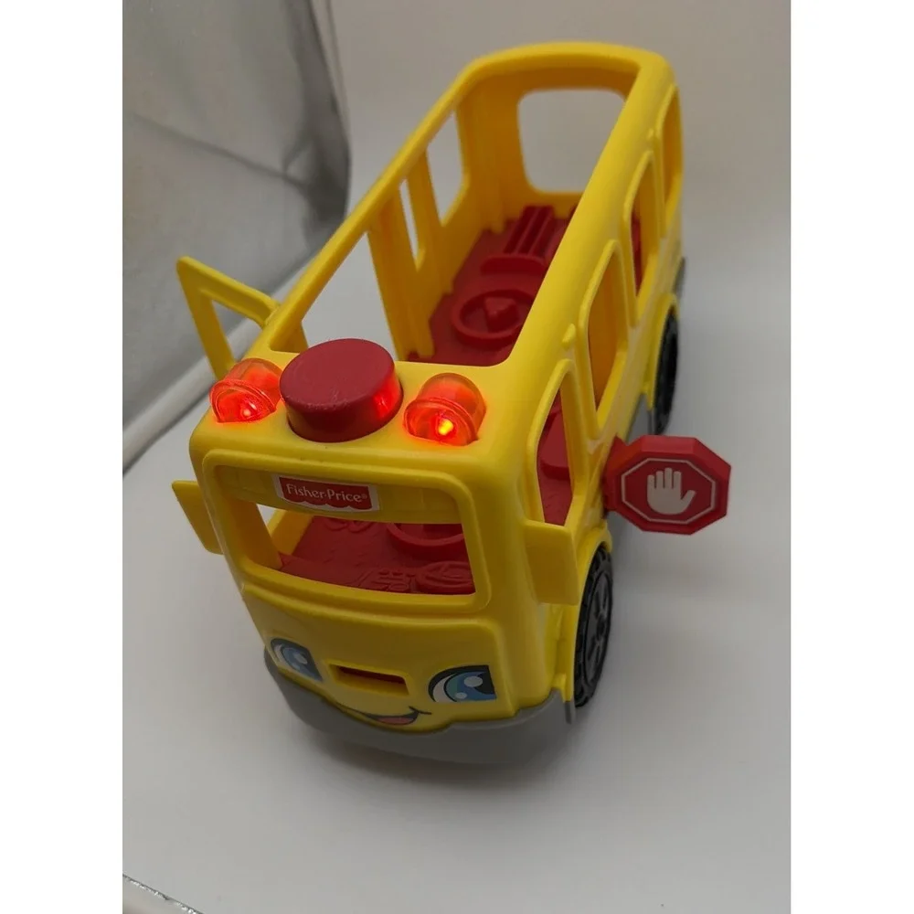 Fisher Price Little People Singing Talking School Bus 12 Phrases Tested 2016